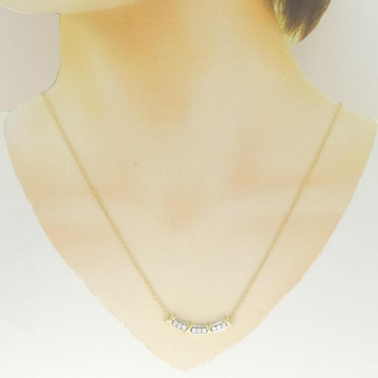 ティファニー ナロー ペンダント ネックレス 0.22CT