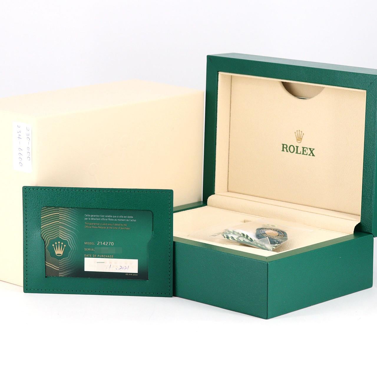 ロレックス エクスプローラーI 214270 SS 自動巻 ランダム番