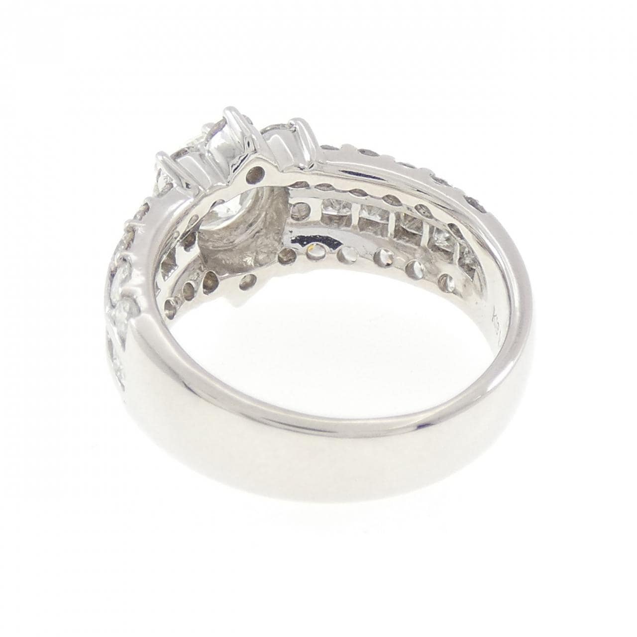 K18WG ダイヤモンド リング 1.014CT G SI1 VG