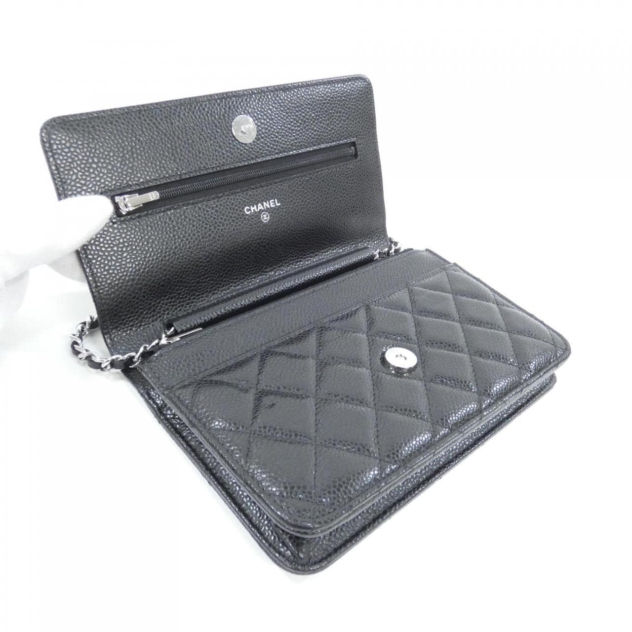 シャネル タイムレスクラシック ライン AP0250 チェーンウォレット