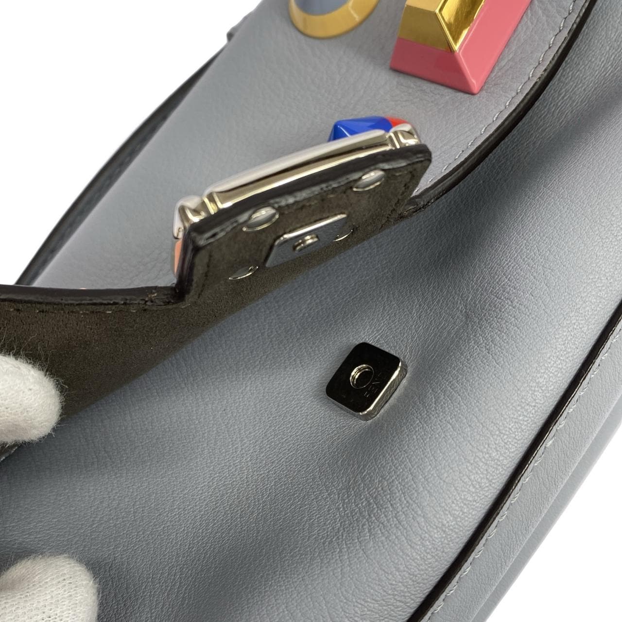 フェンディ ダブル マイクロ バゲット 8M0371 SF5 バッグ