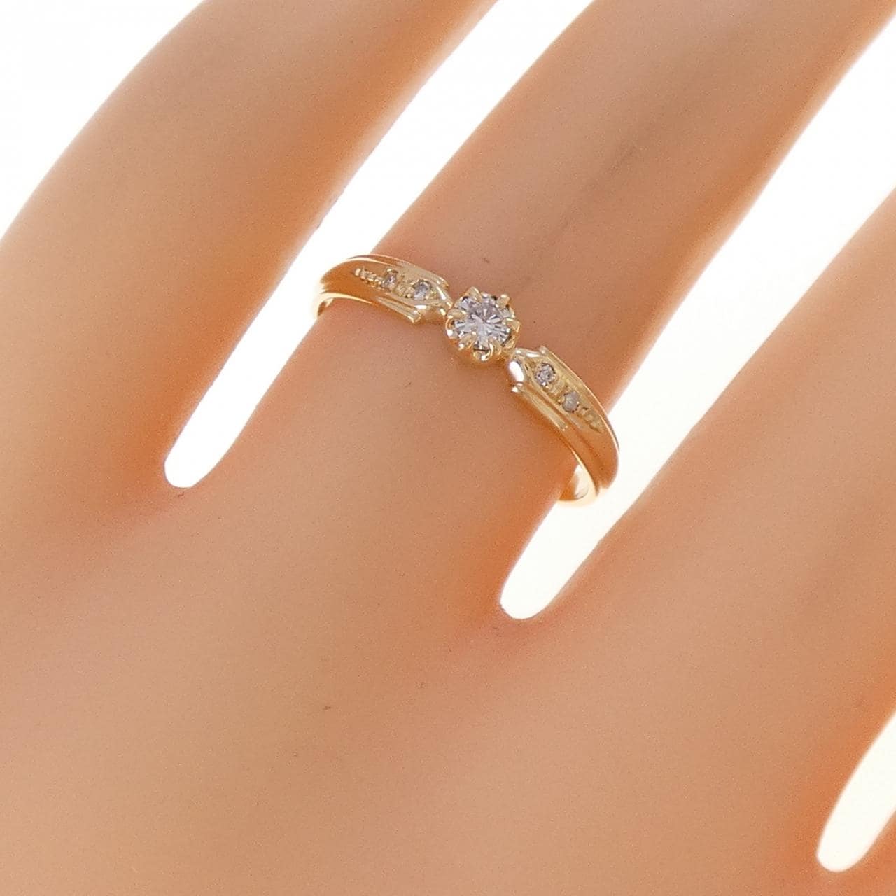 4゜C ダイヤモンド リング