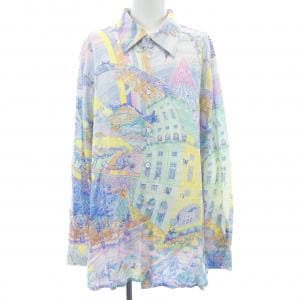 エルメス HERMES LES FOLIES DU FAUBOURG シャツ