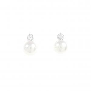 MIKIMOTO Akoya pearl earrings 5.1mm