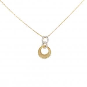 K18YG ダイヤモンド ネックレス 0.06CT