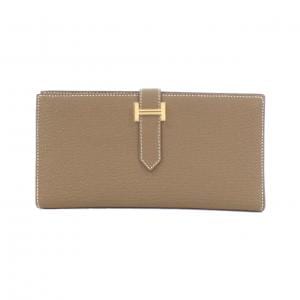 HERMES bifold long wallet