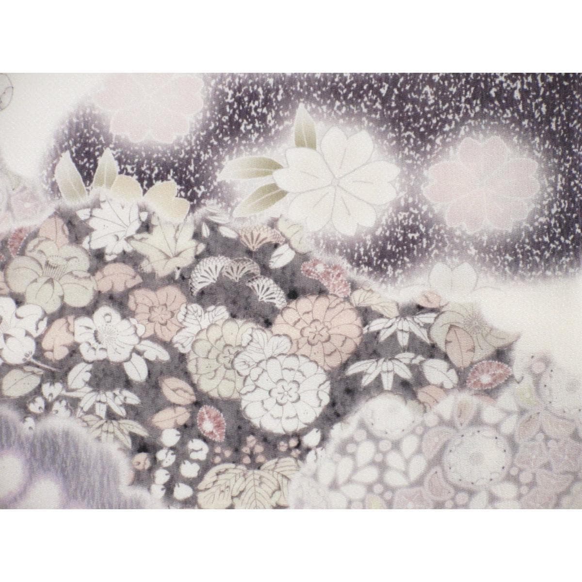 【未使用品】訪問着 友禅加工