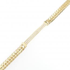 [BRAND NEW] K18YG Diamond bracelet 0.28CT