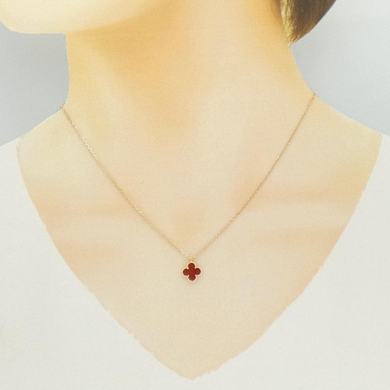 ヴァンクリーフ&アーペル スウィートアルハンブラ ネックレス