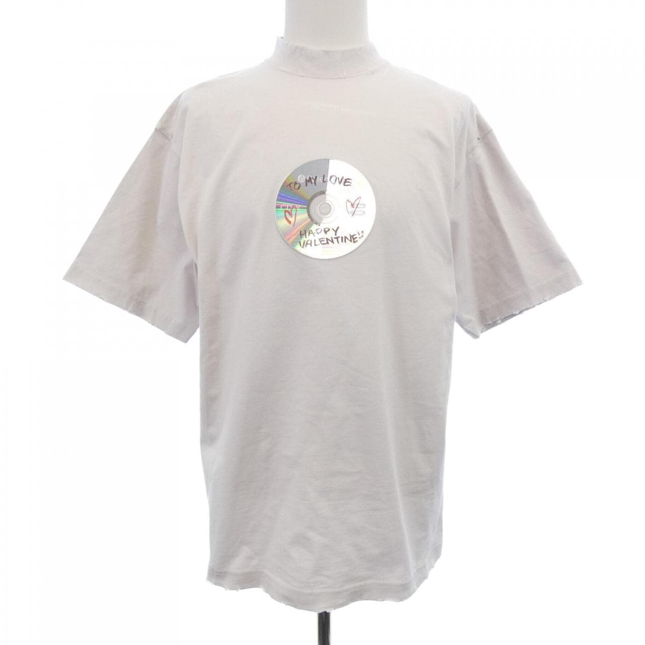 バレンシアガ BALENCIAGA 764235 TQVE4 UNISEX Tシャツ