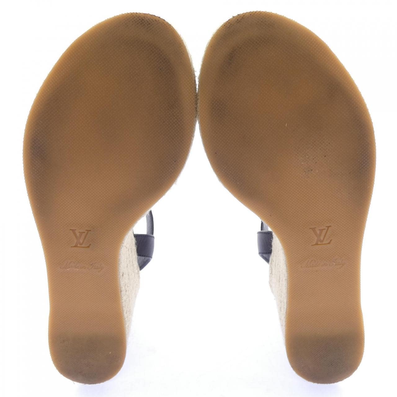 ルイヴィトン LOUIS VUITTON LVイニシャル、モノグラムフラワー スターボードライン サンダル