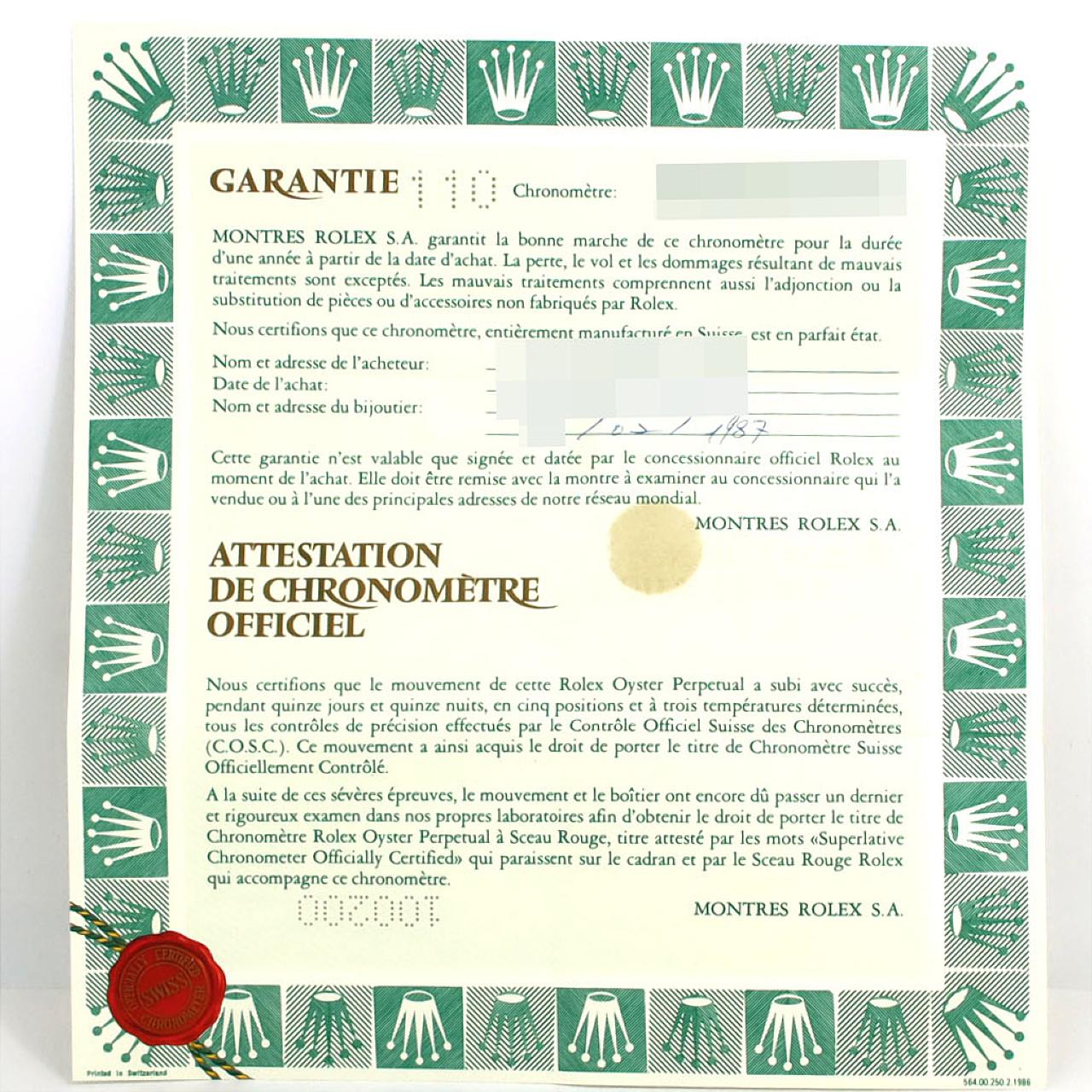 【ノーメンテナンス還元価格】ロレックス デイトジャスト 69173 SSxYG 自動巻 9番台