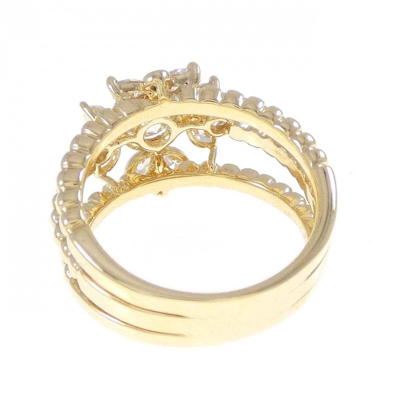 750YG ダイヤモンド リング 0.57CT