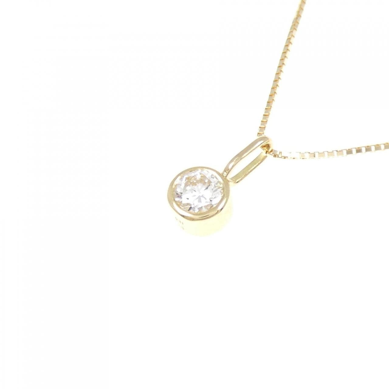 K18YG ダイヤモンド ネックレス 0.31CT