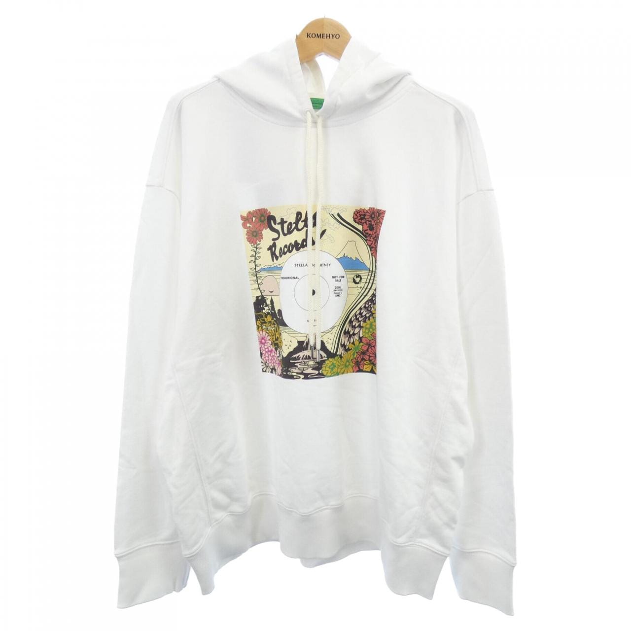 ステラマッカートニー STELLA MCCARTNEY レコードフーディ パーカー