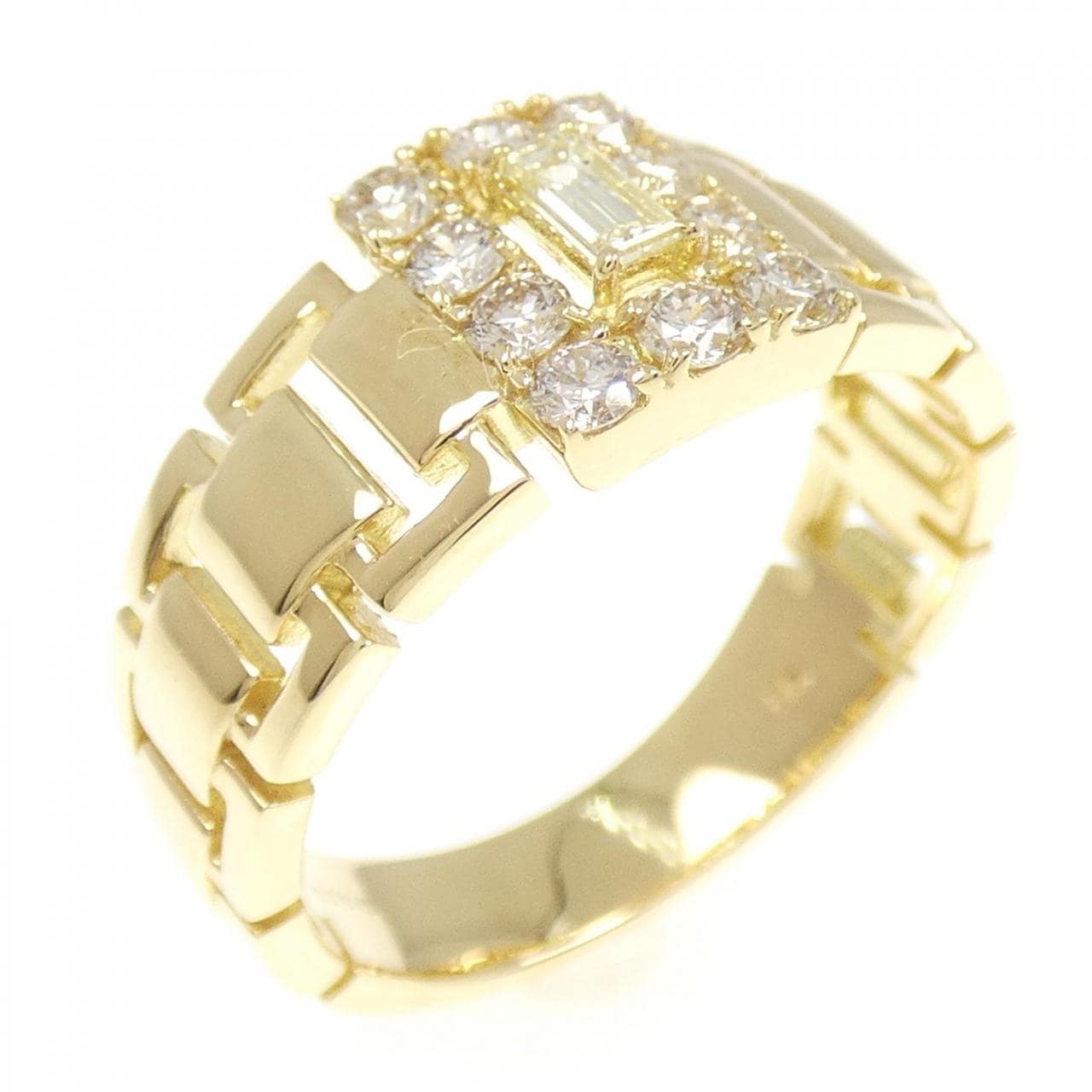 【新品】K18YG ダイヤモンド リング 0.53CT