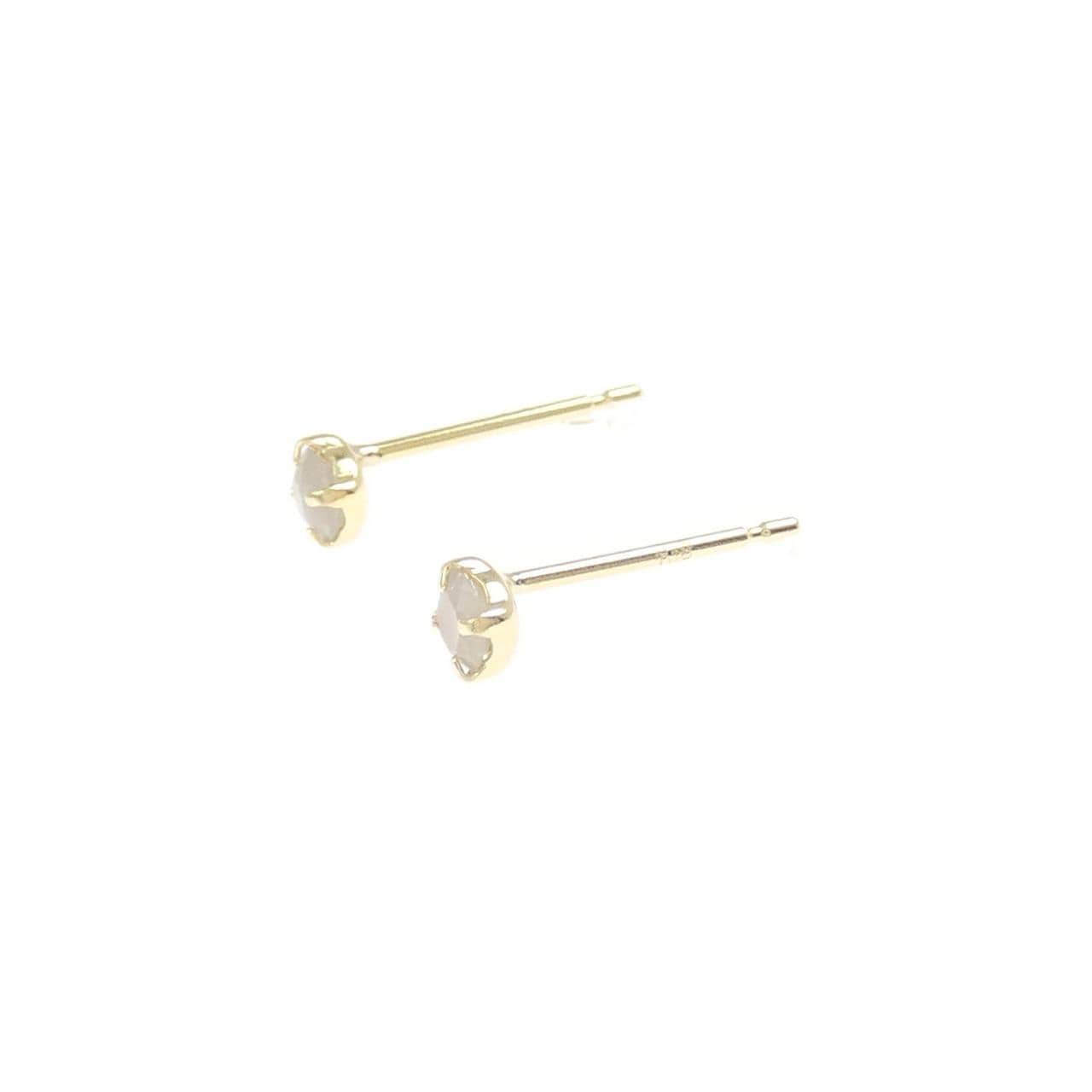 【新品】K18YG ムーンストーン ピアス