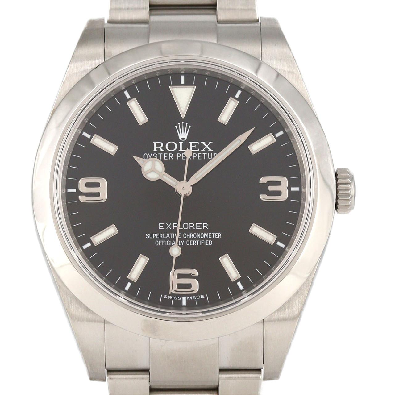 ロレックス エクスプローラーI 214270. SS 自動巻 G番