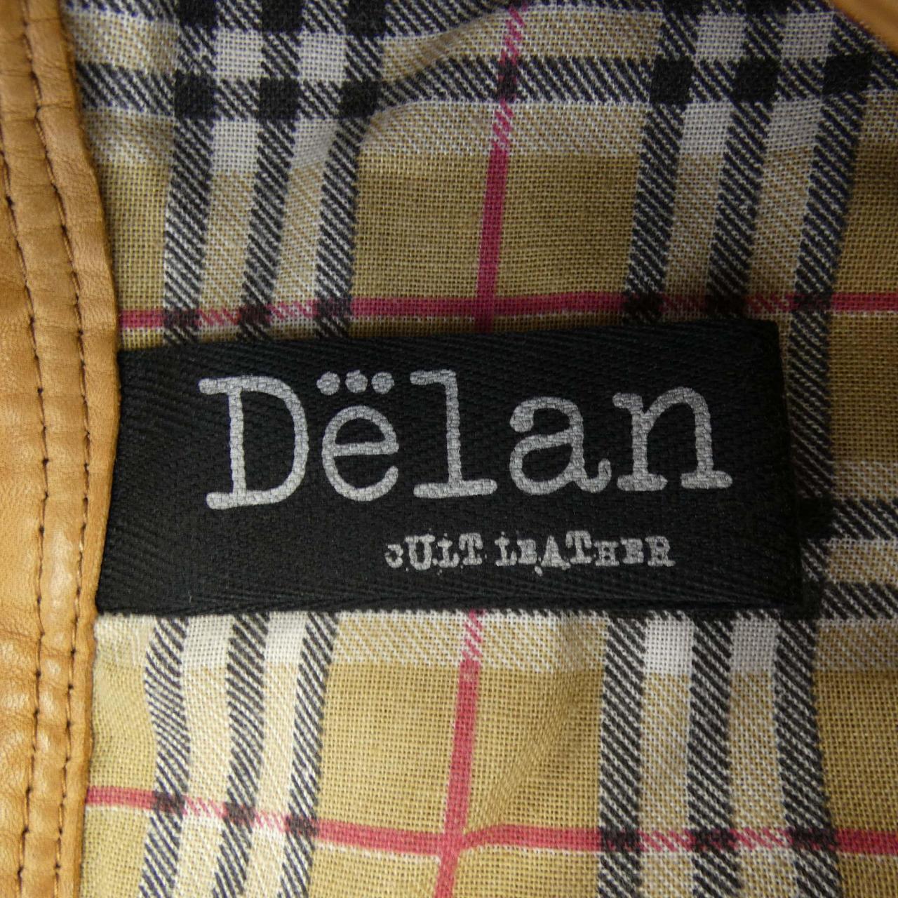 DELAN レザーライダースジャケット