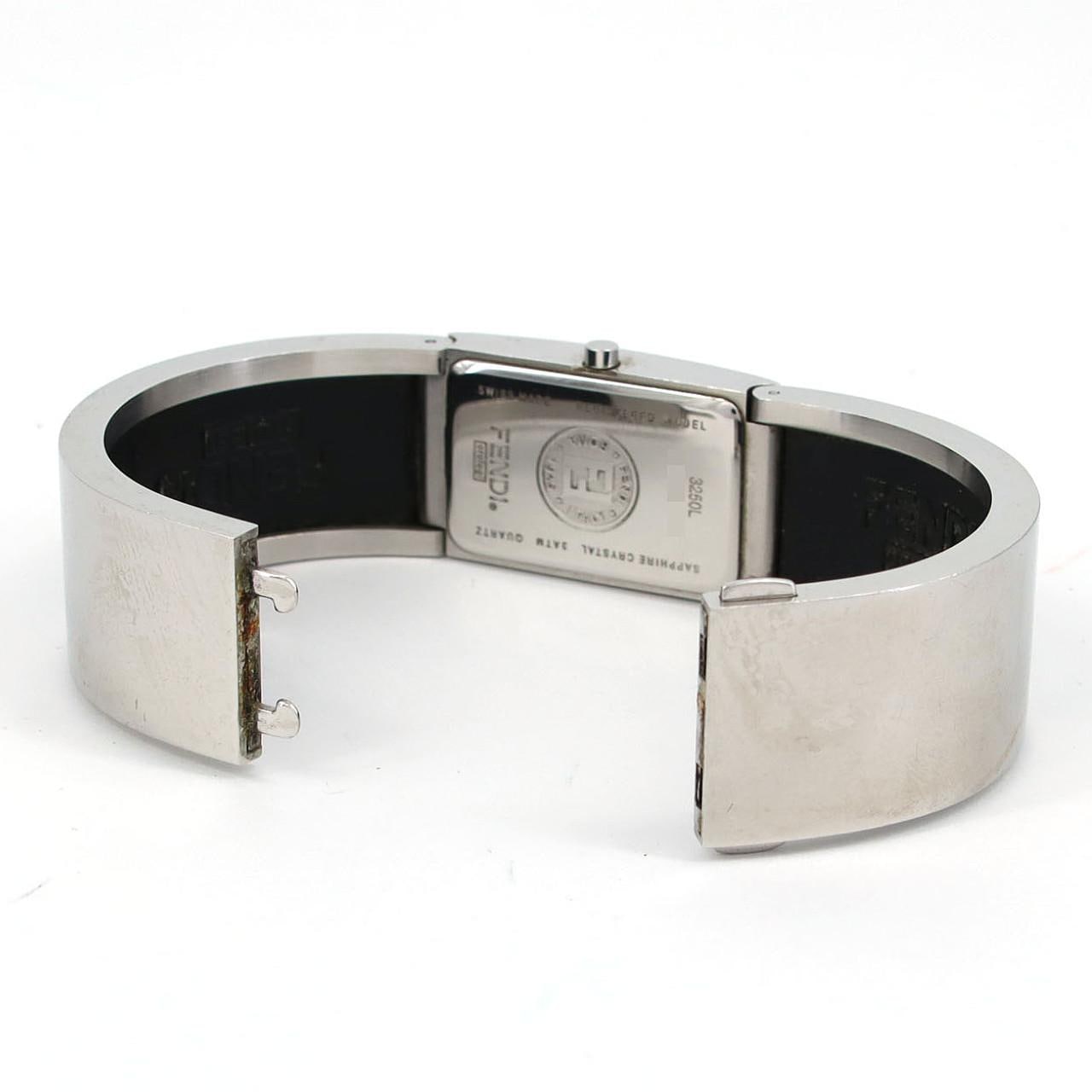 【ノーメンテナンス還元価格】フェンディ バングルウォッチ 3250L SS クォーツ