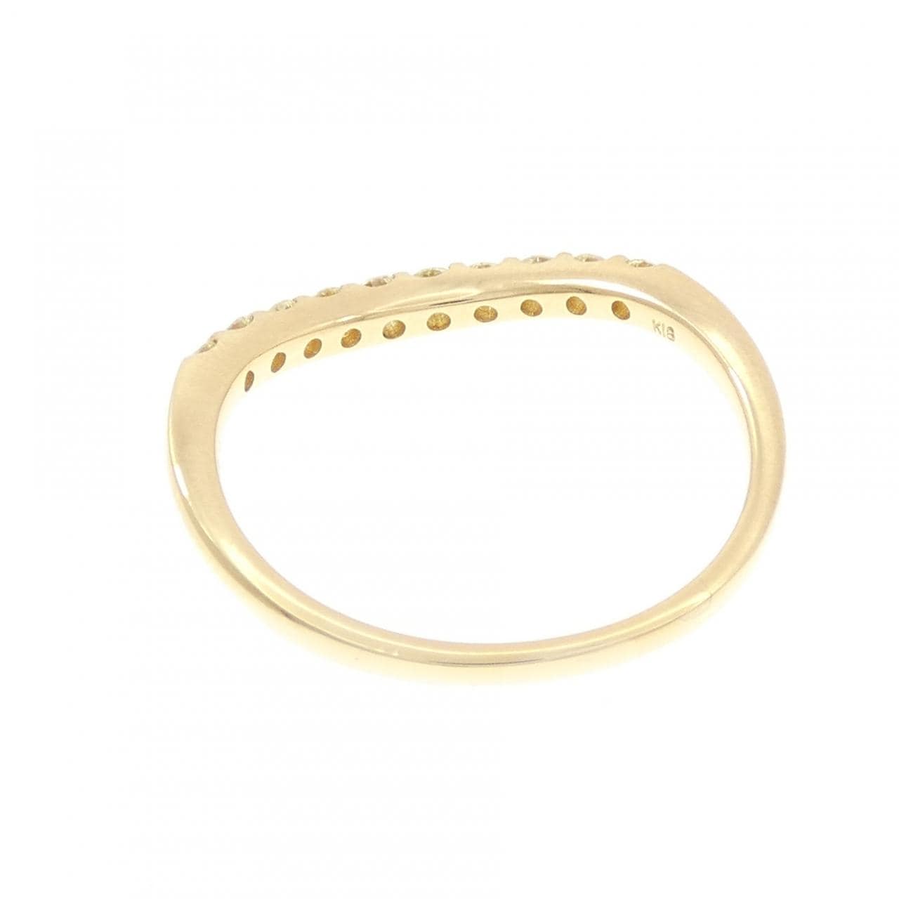 K18YG ダイヤモンド リング 0.30CT