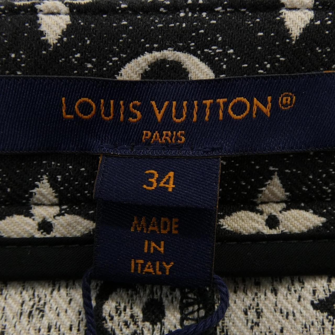 ルイヴィトン LOUIS VUITTON モノグラムデニムボタンタブスカート FOSK25KJ2 スカート