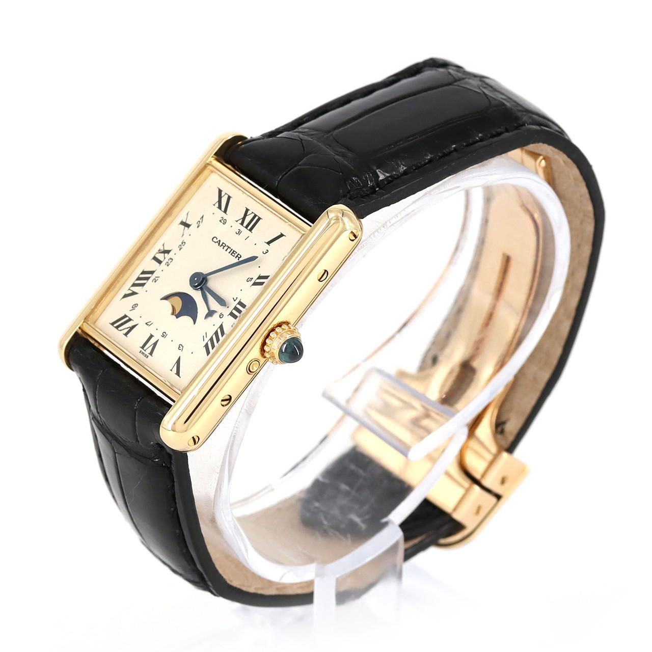 Cartier Tank LC 月相 YG W1500951 YG石英