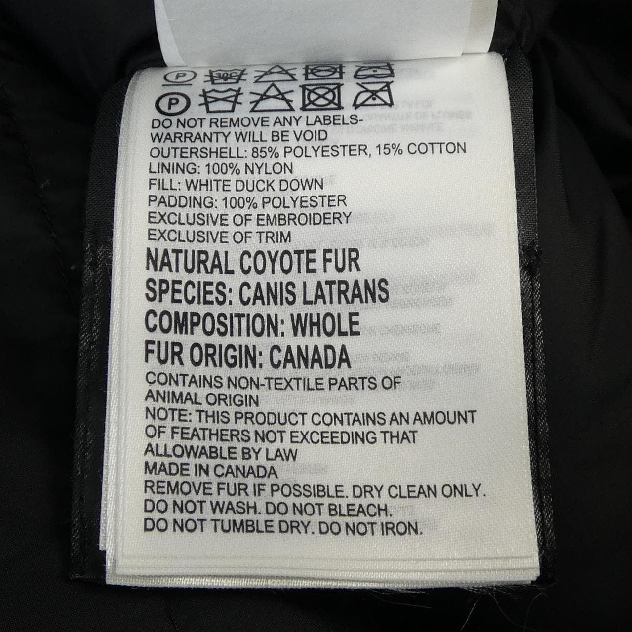 カナダグース CANADA GOOSE 2300JL R シャーロットパーカー ダウンコート