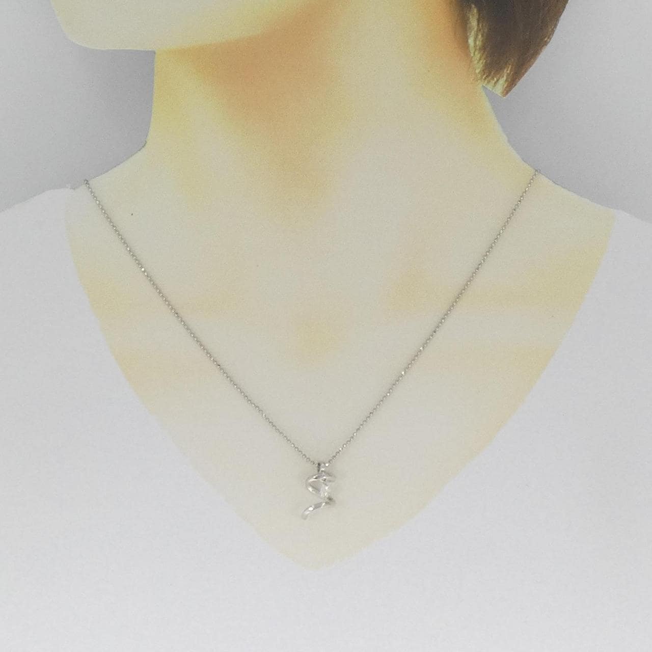 PT ダイヤモンド ネックレス 0.336CT