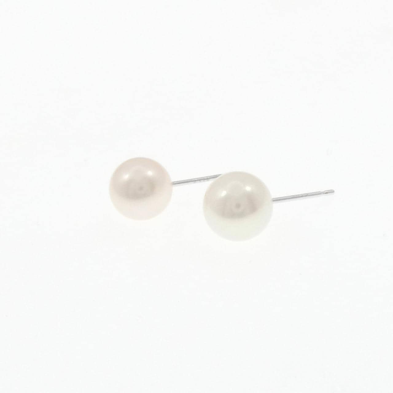 K14WG アコヤパール ピアス 7.3mm
