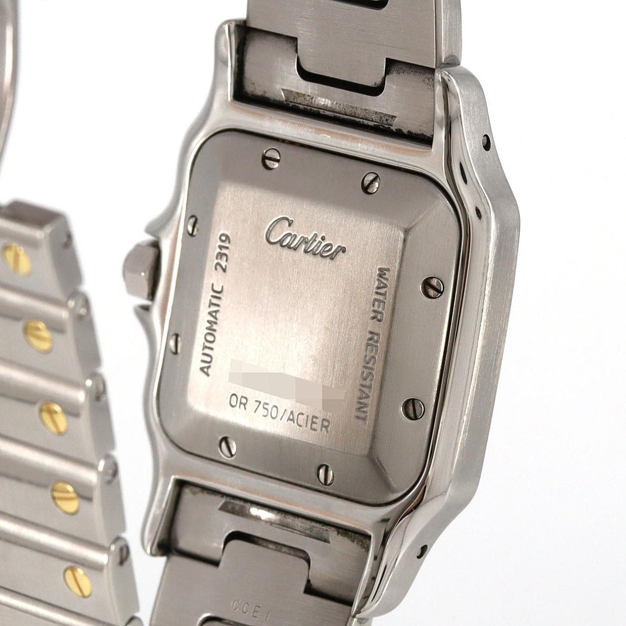【ノーメンテナンス還元価格】カルティエ サントスガルベLM コンビ W20041C4 SSxYG 自動巻