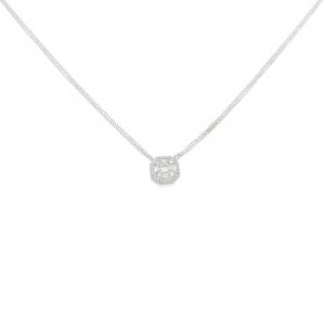 750WG ダイヤモンド ネックレス 0.65CT