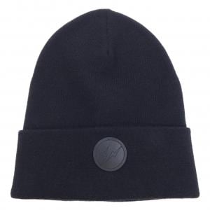 MONCLER グレー ニット帽　中古品 MONCLER - 【姫路東店】 中古 MONCLER | モンクレール ニット