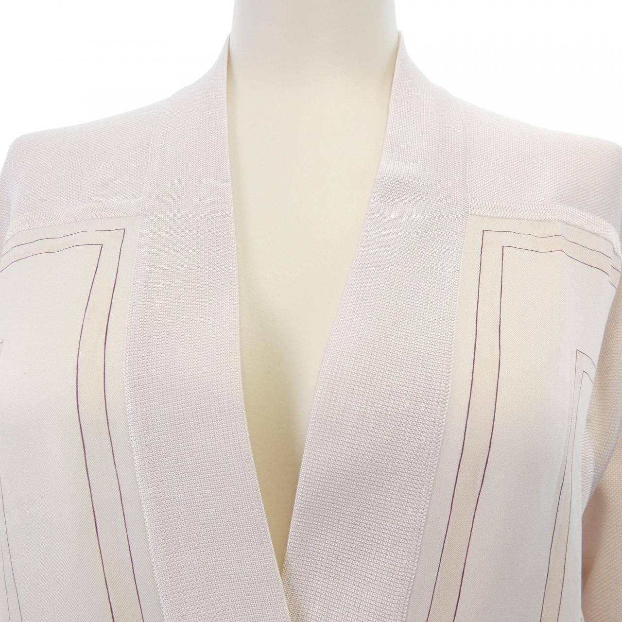 HERMES HERMES BRIDES DE GALA 5E2835DQ Twill Raine Long Cardigan