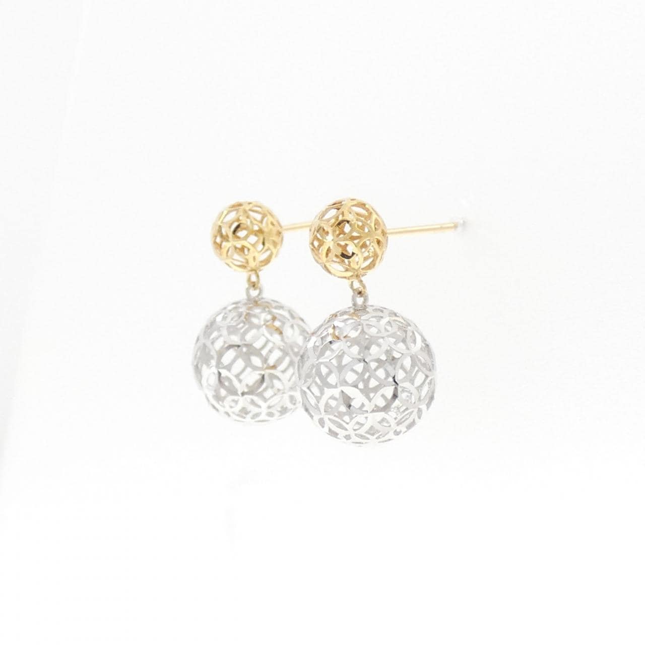 K18YG/K18WG ピアス