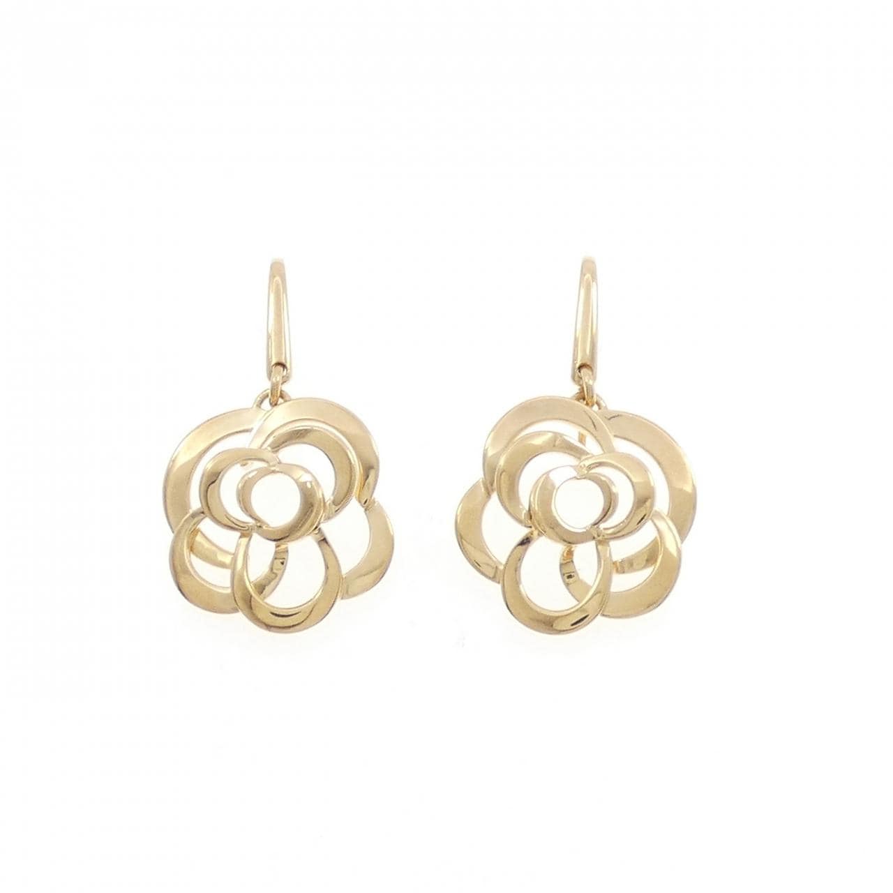 シャネル カメリア ピアス