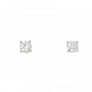 ティファニー ソリティア ピアス 0.50CT 0.50CT H VS1 3EXT
