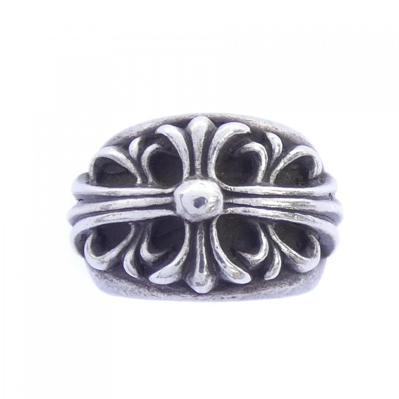 クロムハーツ CHROME HEARTS FLORAL CROSS 2356 304 0500 RING