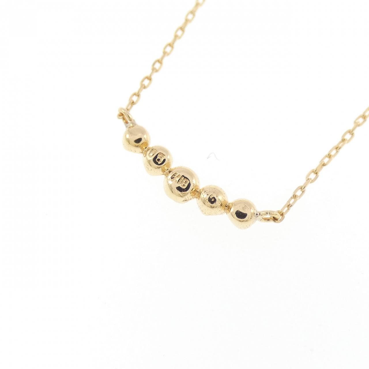 K18YG ダイヤモンド ネックレス 0.05CT