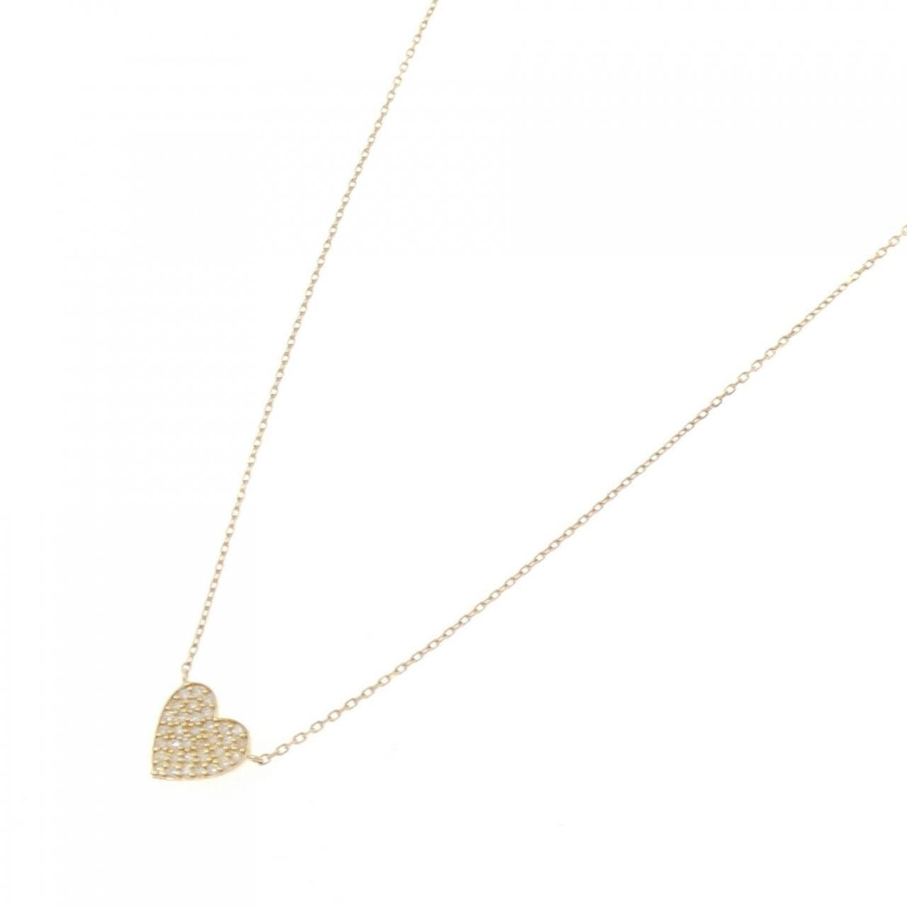アガット ダイヤモンド ネックレス 0.06CT