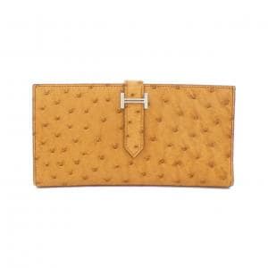 HERMES bifold long wallet