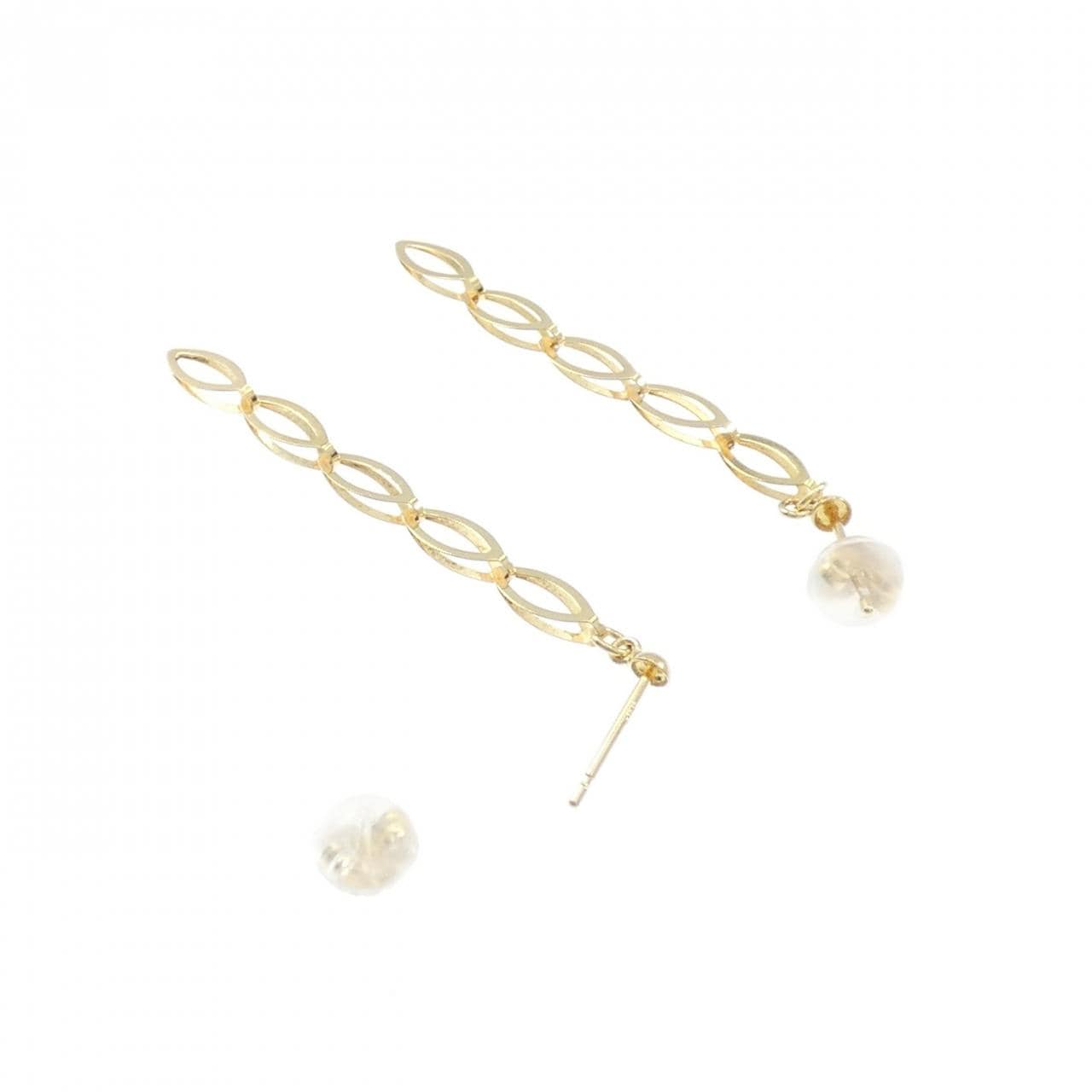 K18YG earrings