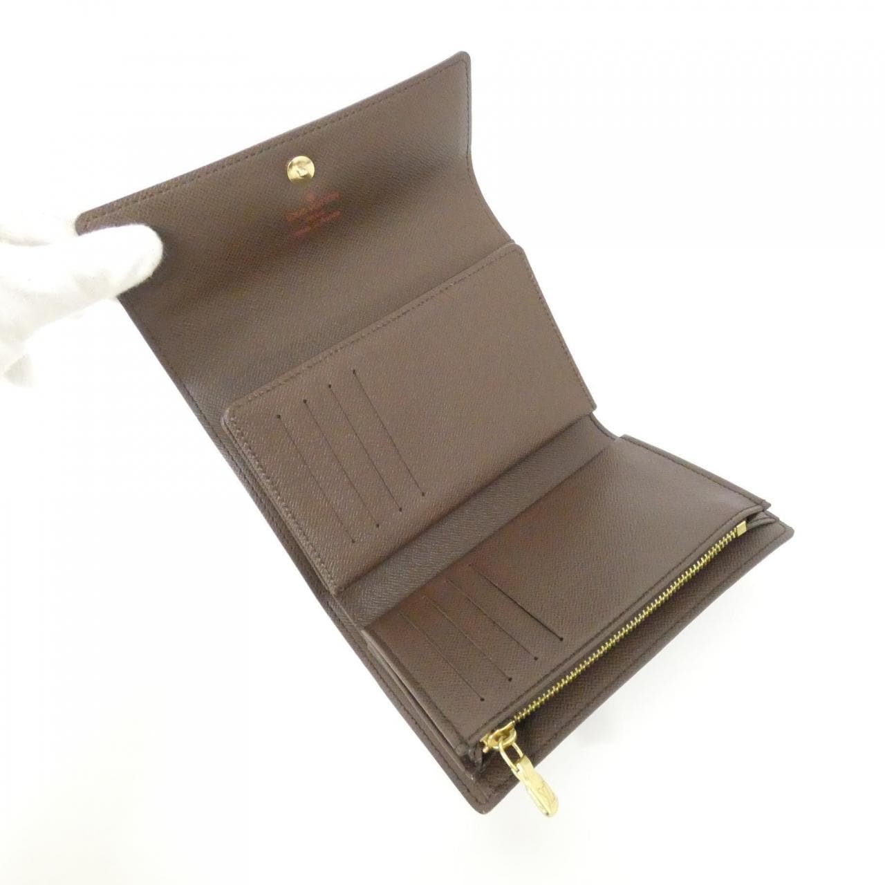 ルイヴィトン ダミエ ポルトフォイユ アレクサンドラ N63067 財布