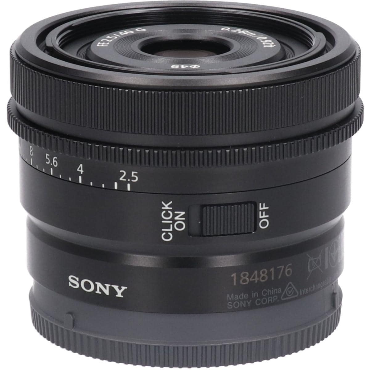 ＦＥ４０ｍｍ　Ｆ２．５Ｇ（ＳＥＬ４０Ｆ２５Ｇ）