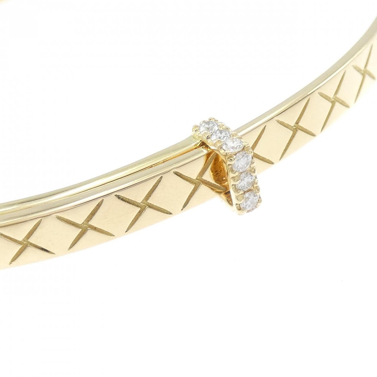 ボッテガヴェネタ ダイヤモンド バングル