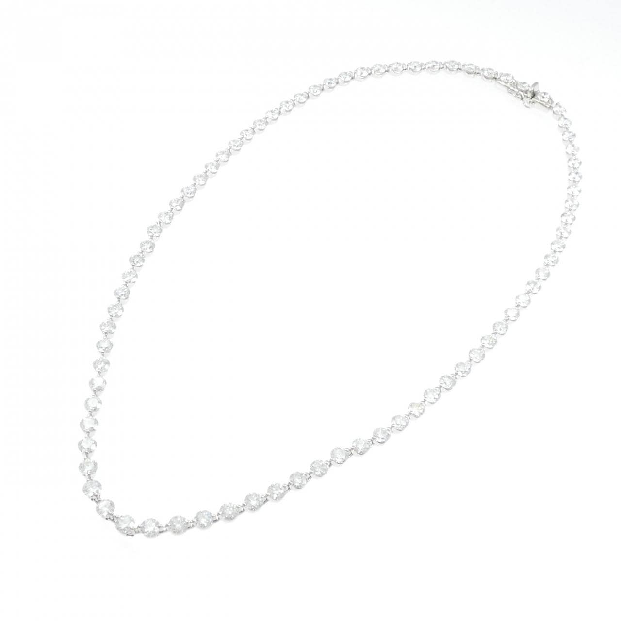 PT900 ダイヤモンド ネックレス 15.67CT