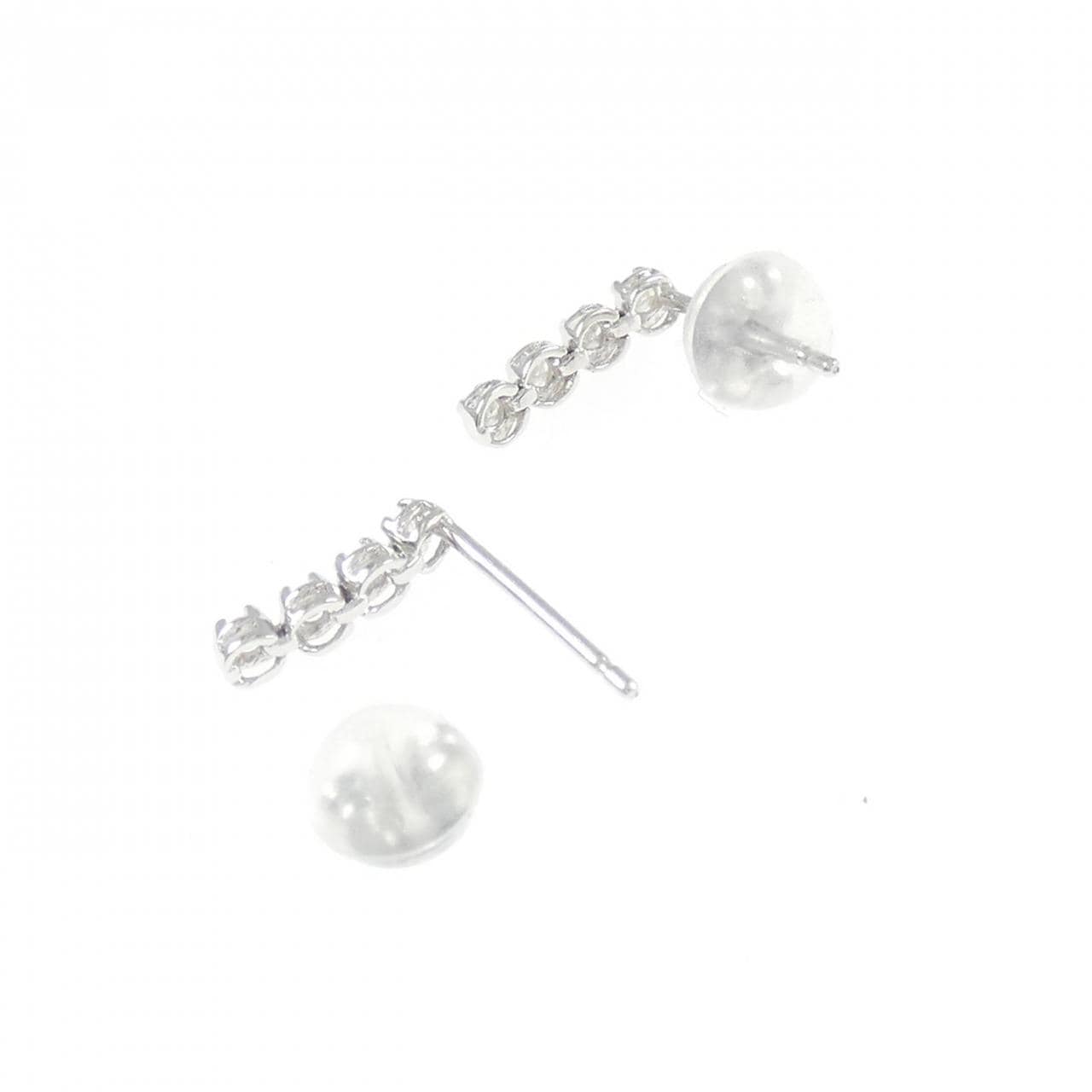 K14WG Diamond earrings