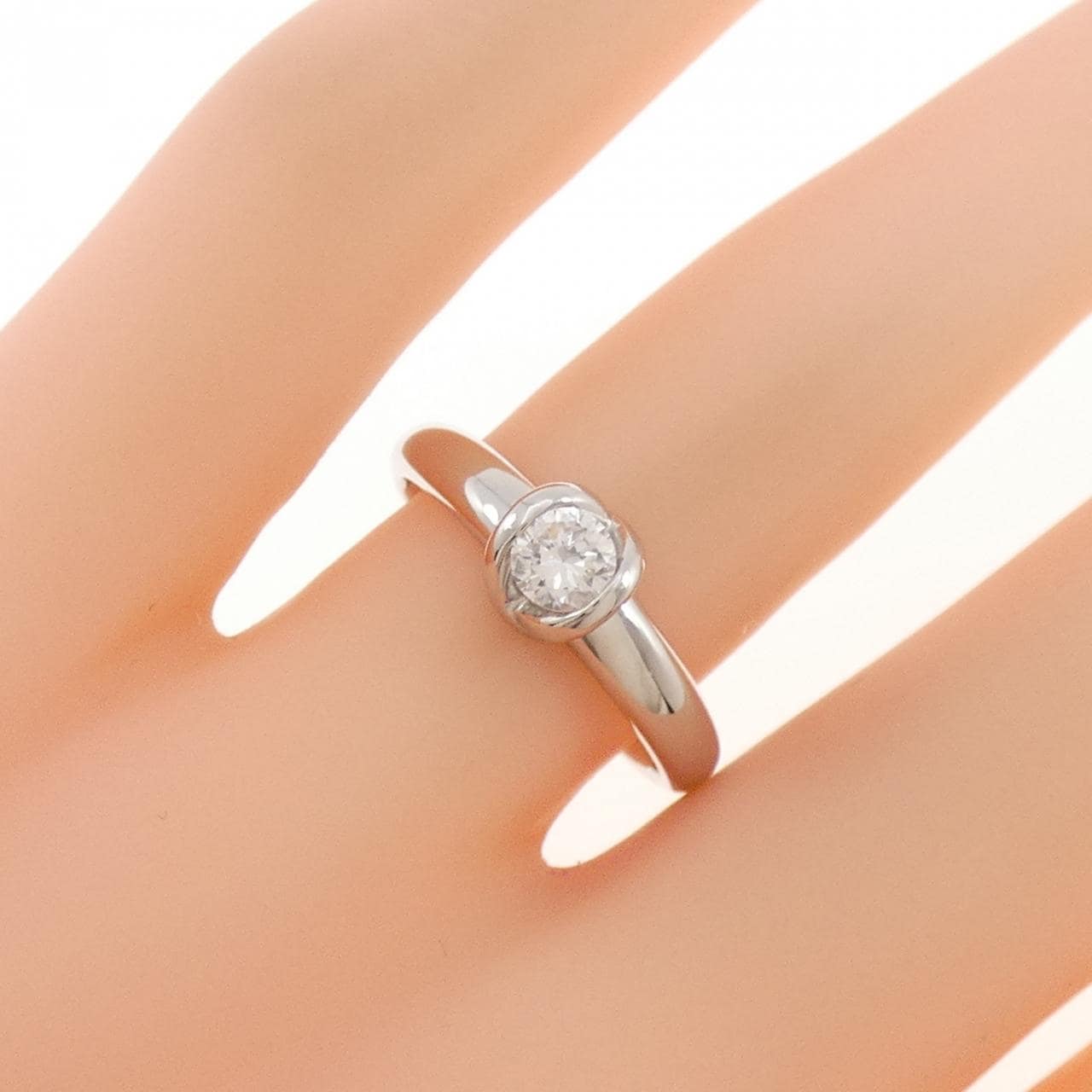 PT1000 ダイヤモンド リング 0.21CT