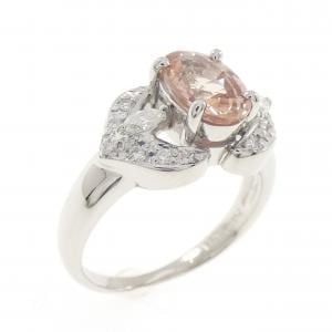 PT900 パパラチアサファイヤ リング 1.84CT