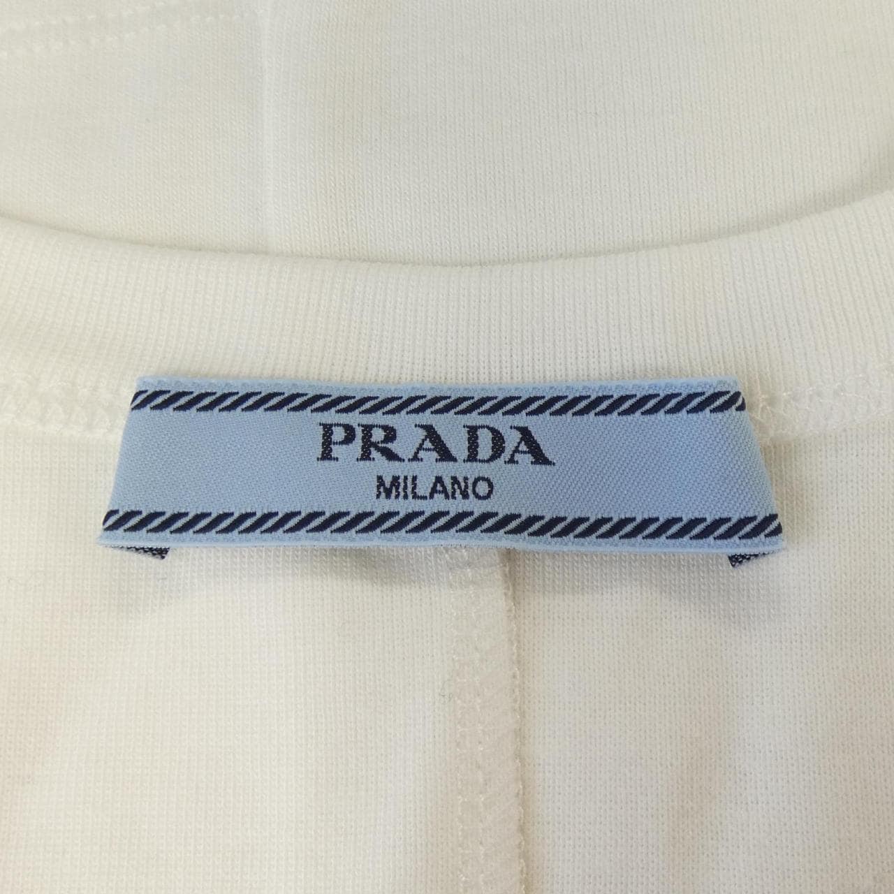 プラダ PRADA リブニット ジャージー ドレス トライアングルロゴ 33560C S231 10Z0 ワンピース